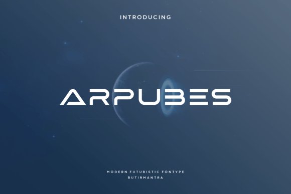 Arpubes: A Futuristic Font for Creative Projects