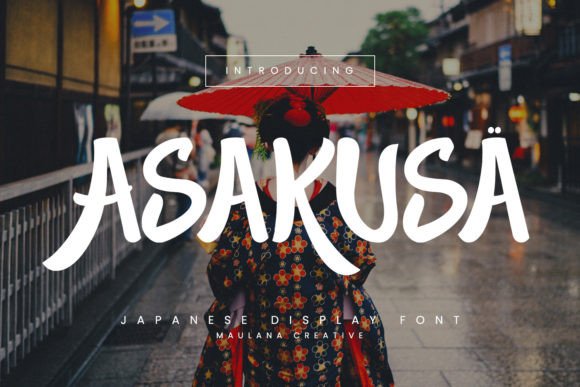 Asakusa: A Bold Font for Creative Projects
