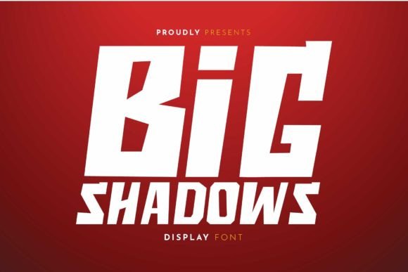 Big Shadows Font for Bold Branding