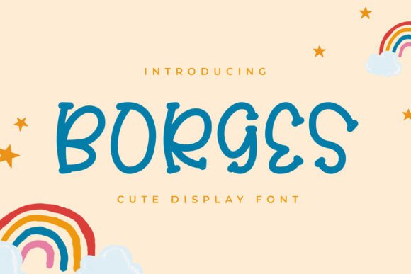 Borges: A Playful Font for Creative Projects