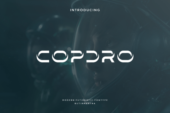 Copdro: A Modern Display Font