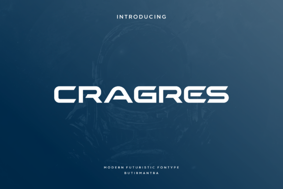 Cragres: A Stylish Display Font for Branding