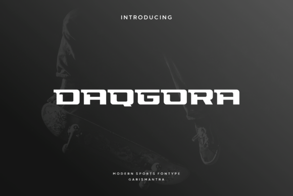 Daqgora: A Font for Bold Branding