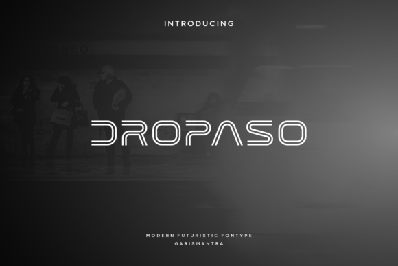 Dropaso: A Modern Font for Business Branding