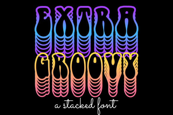 Extra Groovy Font for Web Design