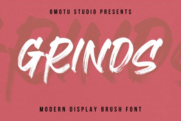 Grinds Font for Editorial Design