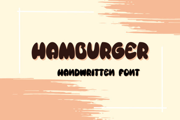 Hambergers Font for Creative Makers