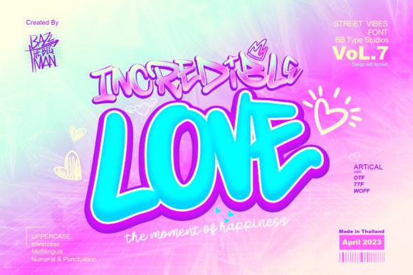 Incredible Love Font Review