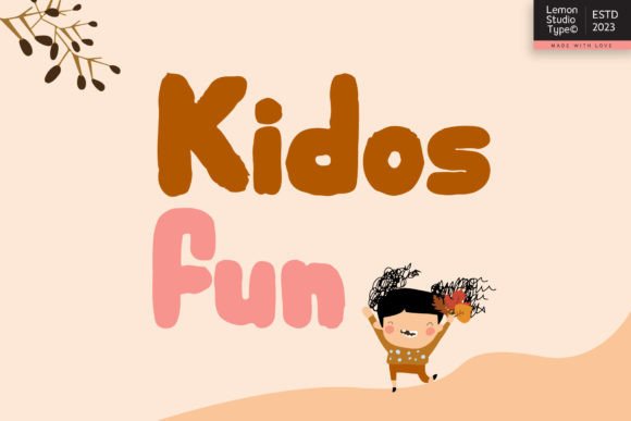 Kidosfun Font for Creative Projects