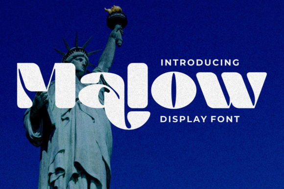 Malow – A Display Font for Elegant Design