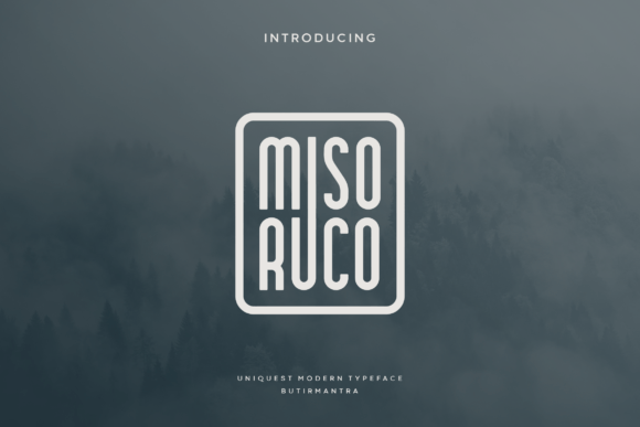 Misoruco: A Bold Font for Digital Campaigns