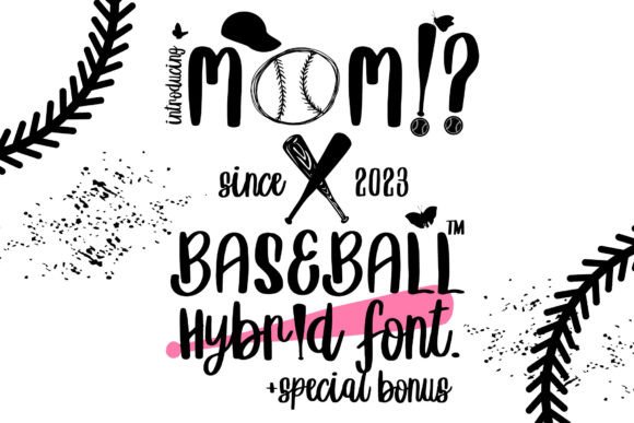 Mom X Baseball Font Review
