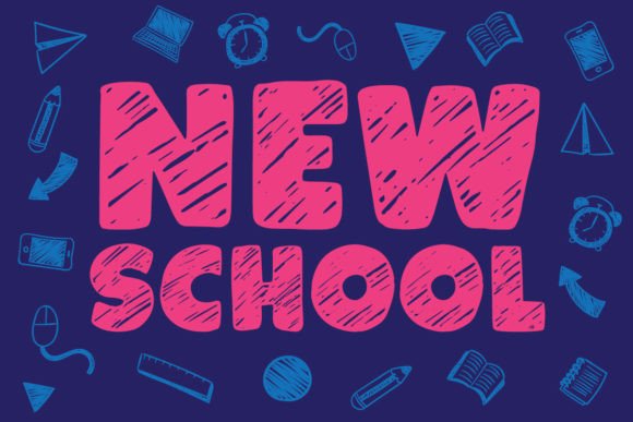 New School Font for Creative Brands