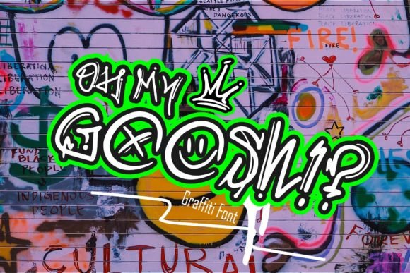 Oh My Goosh: A Font for Bold Campaigns