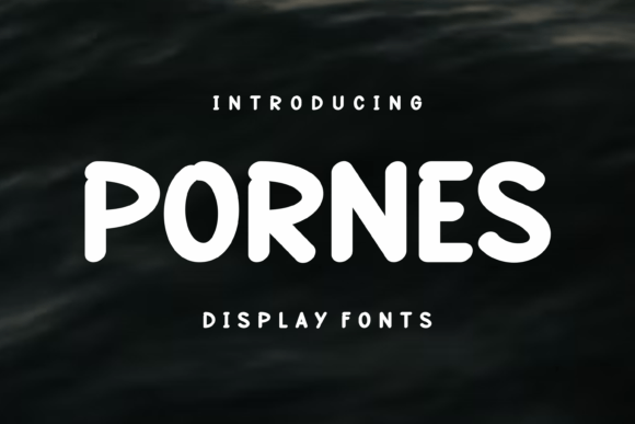 Pornes Font for Bold Branding