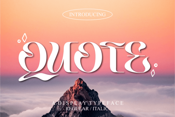 Quote Font for Business Branding