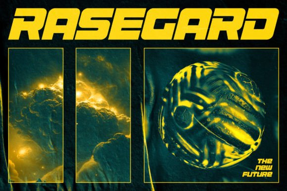 Rasegard Font for Editorial Design