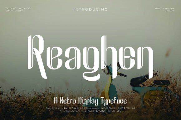 Reaghen - Retro Display Font