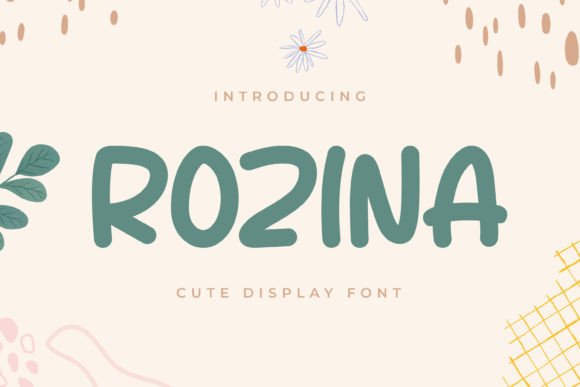 Rozina Font for Creative Design