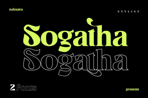 Sogatha Font for Professional Branding