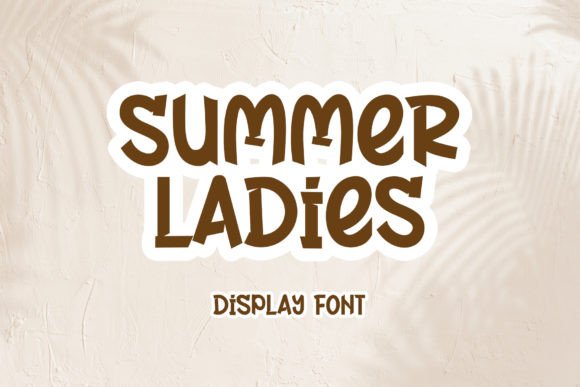 Summer Ladies Font for Business Branding