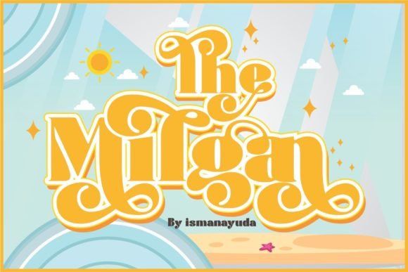 The Milgan: A Bold Display Font for Web Design