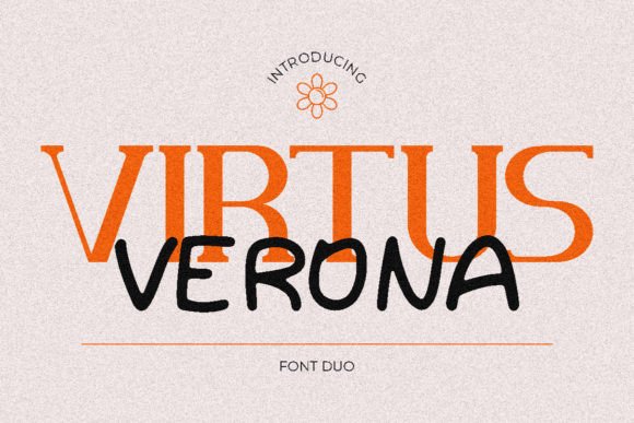 Virtus Verona: A Display Font for Timeless Design