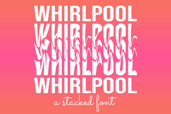 Whirlpool Font for Creative Design