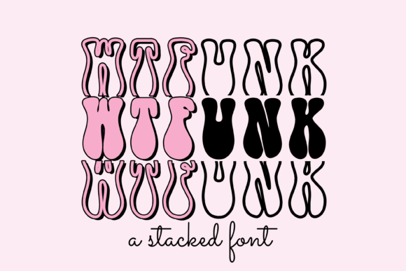 Wtfunk: A Bold Display Font