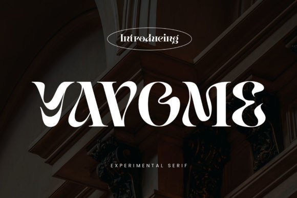 Yavome: A Bold Display Font for Web Design